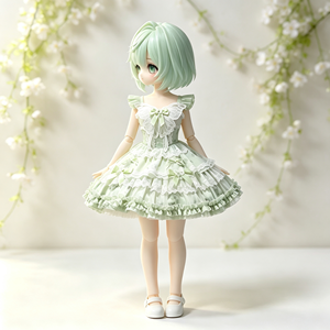 Figurine <span class=keywords><strong>d</strong></span>'action personnalisée en PVC, poupée BJD articulée, poupées mignonnes de style anime, jouet de collection OEM ODM - Product Image 4