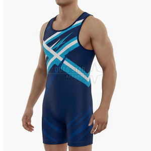 New Arrival Spandex Polyester Sublimated Wear <b>Men</b> <b>Singlet</b> Quick Dry Lightweight Customized Sublimated <b>Singlet</b> - Product Image 6