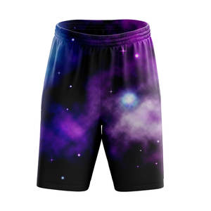 Shorts de sport pour homme en mesh, 100% polyester tricoté, respirant, séchage rapide, anti-UV, écologiques, pour la gym, la plage et l'été - Product Image 6