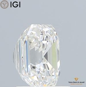 เพชรทรงแอสเชอร์ 1.51 กะรัต ได้รับการรับรองจาก IGI เพชร CVD ผลิตในห้องปฏิบัติการ สี F ความสะอาดระดับ VVS2 สำหรับดีไซน์หรูหราและมีสไตล์ - Product Image 3