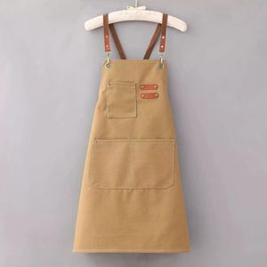 Delantal de Trabajo Unisex SALUBRIOUS SPORTS, Resistente al Calor, de Cuero Vacuno, para Limpieza del Hogar, Soldadura y Construcción - Product Image 4