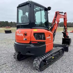 Mini-excavatrice Kubota KX080-5 d'occasion 2024 abordable, poids opérationnel de 5 tonnes, composants essentiels neufs - Product Image 6
