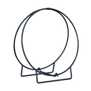 Meilleures tendances en accessoires pour la maison : Porte-bûches en métal pour extérieur et jardin, support de rangement pour bois de chauffage en fer forgé - Product Image 2