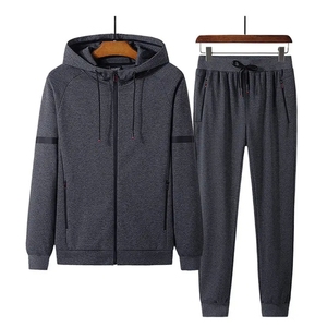 Conjunto Deportivo de Dos Piezas para Hombre, Chaqueta Deportiva Transpirable que Absorbe la Humedad con Pantalones Jogger Elásticos y Cómodos - Product Image 3