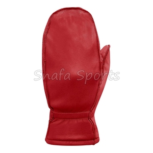 Achat en gros de mitaines en cuir chaudes avec fonction tactile et doublure coupe-vent pour hommes, femmes et enfants, mitaines pour l'hiver - Product Image 6