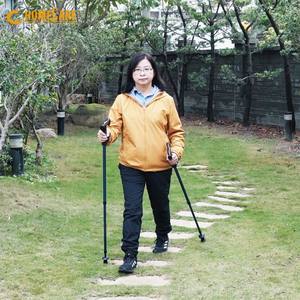 Bastones de aluminio para senderismo, accesorio para caminar, multifuncional, OEM - Product Image 3