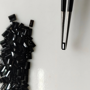 สปิเนลสีดำธรรมชาติ 4x2 มม. ทรงบาแกตต์ คุณภาพดีที่สุด พลอยหลวมสำหรับทำเครื่องประดับ ได้รับการรับรองจากเรดเมาน์เทน เจมส์ - Product Image 3