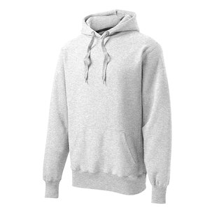 Custom Front Logo Embossed Men's Heavyweight Cotton Fleece Winter Pullover <b>Hoodie</b> Puff Printing Solid Streetwear - Product Image 3