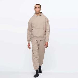 Conjunto deportivo de algodón grueso estilo streetwear OEM para marcas estadounidenses de ropa urbana, venta al por mayor. - Product Image 6