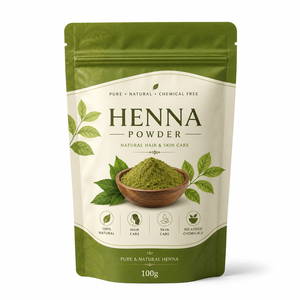 Chemical Free 100% <b>Natural</b> Bulk Supply <b>Henna</b> Powder Herbal Cosmetic Grade 100g <b>Henna</b> Powder Ideal For DIY Hair Care Recipes - Product Image 1