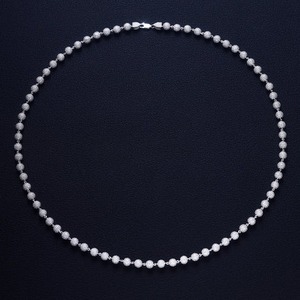 สร้อยคอฮิปฮอปแบบ Cuban Link เงินแท้ S925 ประดับเพชรเลี้ยงในห้องปฏิบัติการ รับรองโดย IGI ทรงบริลเลียนต์ สร้อยลูกปัดหรูหรา - Product Image 5