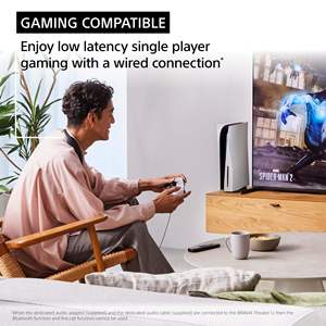 โทรทัศน์สมาร์ททีวี OLED ขนาด 65 นิ้ว 4K Ultra HD อัตรารีเฟรช 144Hz สีดำ จอแสดงผลโฮมซีเนม่า พร้อมชุดลำโพงไร้สายแบบสวมใส่ได้ - Product Image 4