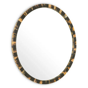 Miroir mural rond en corne naturelle de luxe, design organique unique, décoration décorative pour la maison, miroir mural pour la décoration du salon. - Product Image 1