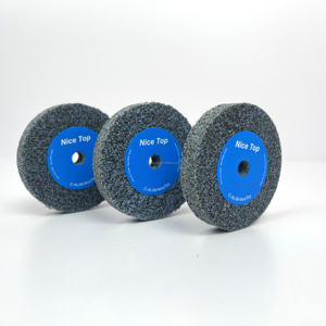 Disco Abrasivo de Cerámica FD de 25 mm, 8C CRS 3X1/<span class=keywords><strong>2X1</strong></span>/4 para Desbarbado de Roscas, Acabado, Soporte OEM, Disco de Desbarbado Unificado - Product Image 5