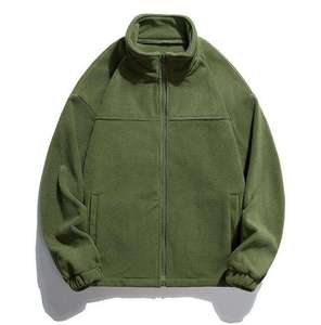 Veste polaire camouflage unisexe personnalisée, couleur unie, fermeture éclair premium, manteau d'automne de haute qualité, chaud, imperméable, respirant, formel - Product Image 1