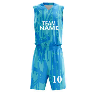 Conception personnalisée d'uniformes de basketball, créez votre propre logo, ensemble imprimé par sublimation numérique, maillot de basketball réversible pour adultes et jeunes - Product Image 6