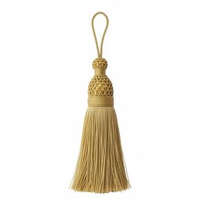 Hilos para Adornos de Borlas para Cortinas y Prendas, Borla de Seda Grande de 15 cm de Alta Calidad en 24 Colores para Decoración de Interiores - Product Image 5