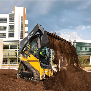 Chargeuse compacte diesel John Deere de qualité professionnelle, haute efficacité, robustesse, fiabilité à long terme, boîte de vitesses, pompe, roulement - Product Image 6