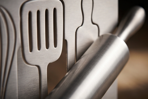 Porte-serviettes en métal à motif découpé, design texturé, pour cuisine et salle à manger, commande en gros - Product Image 4