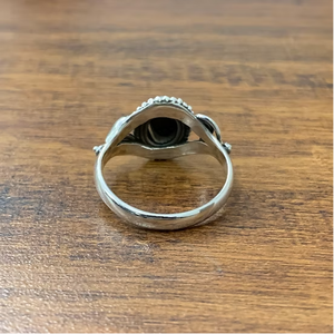 Bague hypoallergénique en argent 925 avec pierre précieuse onyx noir, bijoux de style classique faits à la main, vente en gros, approvisionnement en vrac - Product Image 4