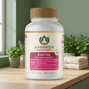 Tabletas de Suplemento de Hierro Ayurvédico con Extracto Herbal Silvestre Prensado en Frío Raktda Premium para Apoyo Natural de Hierro, Bienestar Diario y Energía - Product Image 4