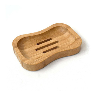 Wholesale wooden soap dish hand-crafted bath <b>accessories</b> wood <b>holder</b> tray for <b>shower</b> soaps - Product Image 3