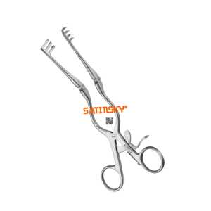 Écarteurs CONE Sharp Forceps 20 cm Microchirurgie Acier Inoxydable Manuel Certifié CE Classe III Garantie 2 Ans Satinsky - Product Image 1