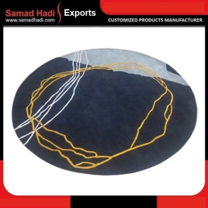 Collection de tapis de prière en coton faits main, tuftés et brodés sur mesure, en laine, haute demande, prix fournisseur direct usine artisanale, vente en gros - Product Image 4