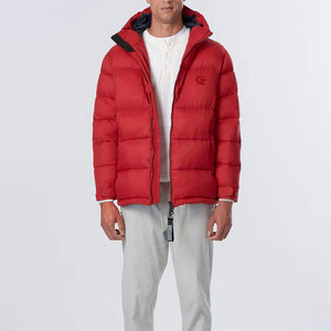 Factory Direct Sale New Arrival <b>Hooded</b> Front Logo Men's <b>Long</b> Sleeve Eco-Friendly <b>Puffer</b> Winter <b>Jacket</b> Customized Wholesale - Product Image 6