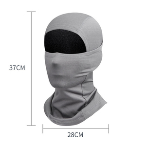Pasamontañas Unisex Negro, Cubre Rostro Completo, Máscara de Esquí, 100% Poliéster, Cálido para Invierno, Talla Adulto 56-58CM - Product Image 5