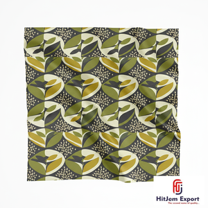 Collection en gros de foulards personnalisés de qualité supérieure, imprimés, effet soie, hijab tendance, châle carré pour le cou - Product Image 5