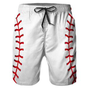 Shorts de baseball personnalisés en maille, style urbain mi-haut, légers, respirants, écologiques, anti-humidité, OEM ODM Marque Privée - Product Image 1
