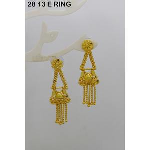 Earrings Gold Plated Designer Saudi Dubai Indian Jewelry Set Earrings <b>Artificial</b> New Design Earrings for Women - Product Image 6