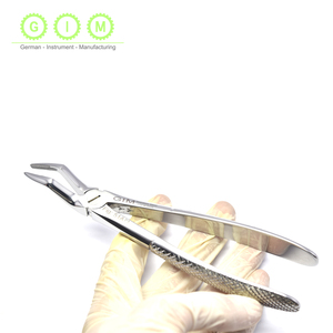 Pinzas de Extracción Dental Manuales de Acero Inoxidable, Pinzas Quirúrgicas para Extracción de Raíces Superiores, Mango Texturizado, Certificación CE ISO13485 - Product Image 5
