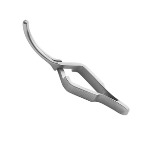 Pince de DeBakey en acier inoxydable allemand, courbée de 4,5 cm, manuelle, pour micro-chirurgie vasculaire, hémostatique et d'occlusion, 9,5 cm - Product Image 6