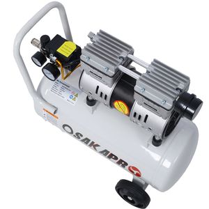 Compressore d'Aria Elettrico Portatile da 1.5HP, 8 Galloni, Senza Olio, Leggero con Ruote, Silenzioso 70 DBA - Product Image 3