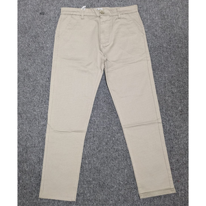 Pantalones Chinos Oxford de Corte Recto para Hombre, Cintura Media, Casuales, Largos, con Botones, Antiarrugas, Tela de Algodón, para Otoño - Product Image 5