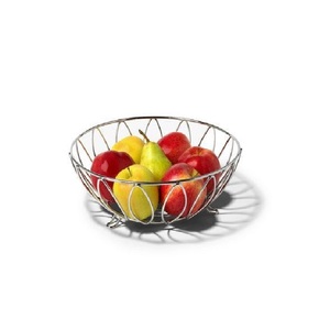 Panier à fruits en métal traditionnel tendance, décoration ethnique pour la maison, comptoir de cuisine, table à manger, rangement, taille et forme personnalisées - Product Image 3