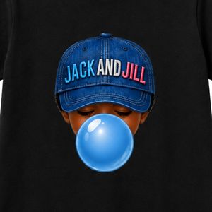 เสื้อยืดแขนสั้นลายกราฟิกสีดำสำหรับเด็กวัยหัดเดิน พร้อมหมวกแก๊ป และเสื้อยืดคอกลมพิมพ์ลายฟองสบู่ สวมใส่สบาย น้ำหนักเบา เหมาะสำหรับทุกวัน แฟชั่นสำหรับเด็กผู้ชาย - Product Image 5