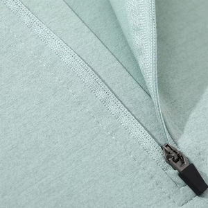 เสื้อยืดแขนยาวผู้ชายแบบใหม่ล่าสุด คอซิป 3/4  สำหรับออกกำลังกายและเล่นกีฬา - Product Image 3