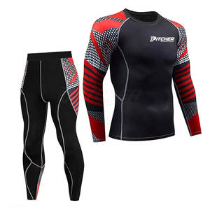 Conjunto de Rashguard Profesional para Hombre, Ropa Deportiva para Soporte Muscular y Rendimiento Atlético - Product Image 4