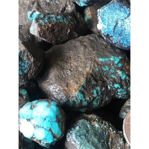 Tela de araña de azul oscuro Natural, 100% Natural, turquesas, Hubei, Mineral rugoso, materia Natural china - Product Image 4