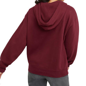Sudadera con Capucha de Mujer de Moda con Hombros Caídos, Holgada y Oversize, de Mezcla de Algodón Forrada, Ajuste Relajado para Streetwear Moderno - Product Image 3