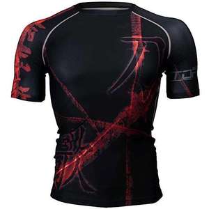 Camiseta Rashguard sin Marca de Bajo MOQ, Mezcla de Spandex, Protección Solar, Etiqueta Privada, Ropa Deportiva - Product Image 2