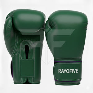 Guantes de Boxeo de Cuero Profesionales Personalizados de Alta Calidad con Logotipo Personalizado, Diseño Personalizado, OEM, Absorción de Humedad - Product Image 2