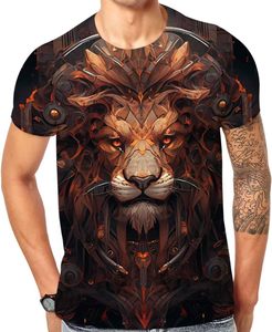 เสื้อยืดออกกำลังกายผู้ชายทรงสลิมฟิต ยืดหยุ่นสูง พิมพ์ลายสะท้อนแสง สำหรับการฝึกซ้อม - Product Image 3