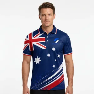Camiseta de Manga Corta para Hombre, de Secado Rápido, Transpirable, 100% Poliéster, Tejido de Punto, Estampado por Transferencia de Calor, Estilo Urbano, Corte Regular, Personalizable - Product Image 2