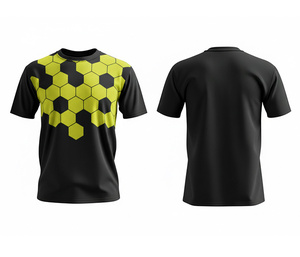 เสื้อยืดพิมพ์ลายแบบซับลิเมชั่นระดับพรีเมียม ผ้าระบายอากาศ แห้งเร็ว |   ไซส์ผู้ชาย ผู้หญิง และเยาวชน |   ชุดฝึกซ้อมน้ำหนักเบา แห้งเร็ว - Product Image 6