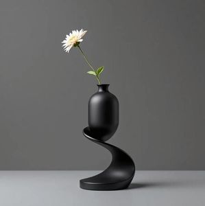 Modern metal <b>urn</b> for home or office Sleek contemporary decorative <b>urn</b> Antique finish brass or copper <b>urn</b> - Product Image 4