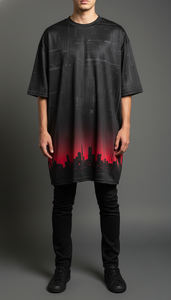 Camiseta Premium para Hombre, Talla Grande, Sublimada, Poliéster/Algodón, Transpirable, Ecológica, Corte Regular, Estilo Casual Urbano - Product Image 6